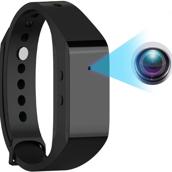 Wristband Spy Camera , Hidden Camera with HD 1080P,Nanny Cam with Image 2560X144